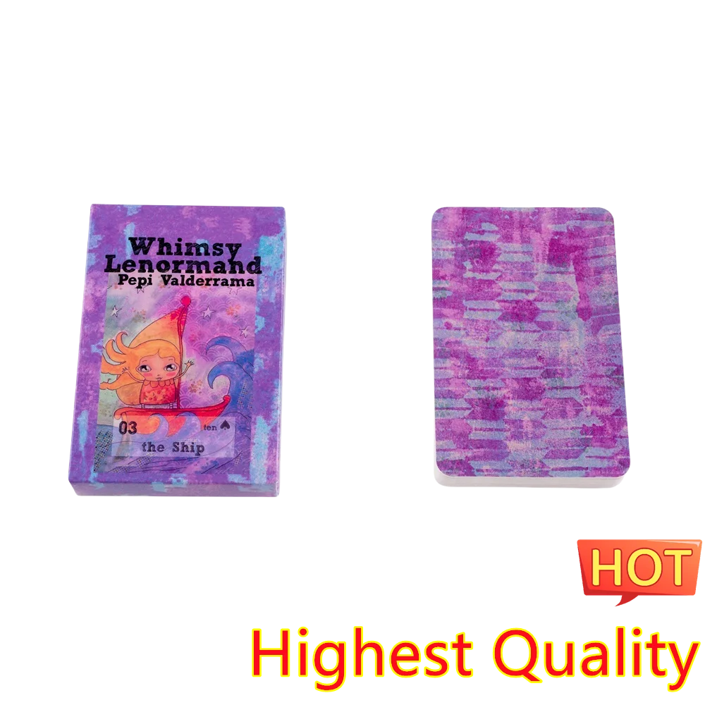 Divine Whimsy Lenormand Tarot Card Sorcerer Decks Board Game Magick Tarot Cards Oracle Cards