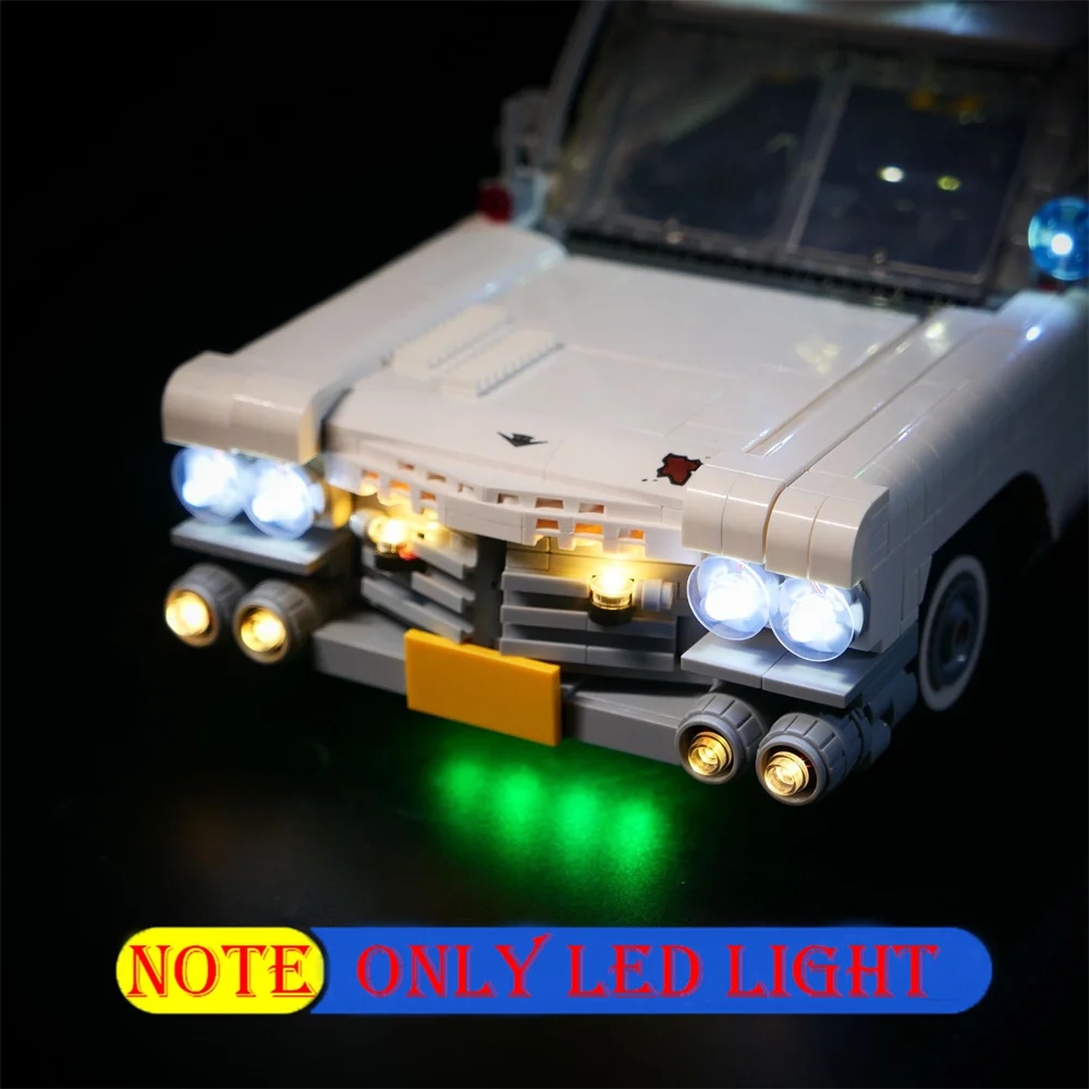 Movie Lighting Set For 10274 GHOSTBUSTERS ECTO-1 Not Incldue Building Block(Only Led Light Kit)