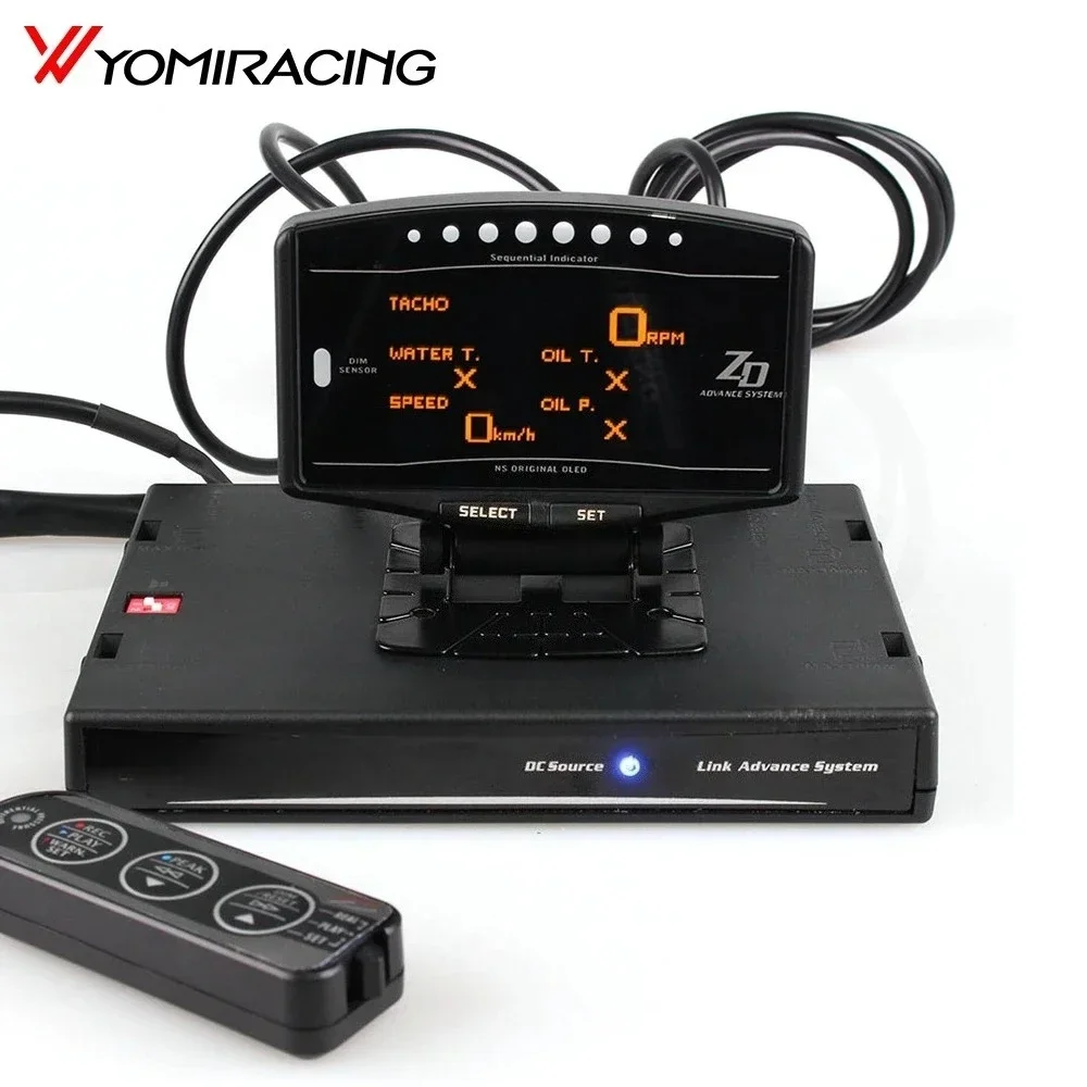 

Video Show Full Kit Sports Package 10 in 1 BF CR C2 DEFI Advance ZD Link Meter Digital Auto Gauge With Electronic Sensors