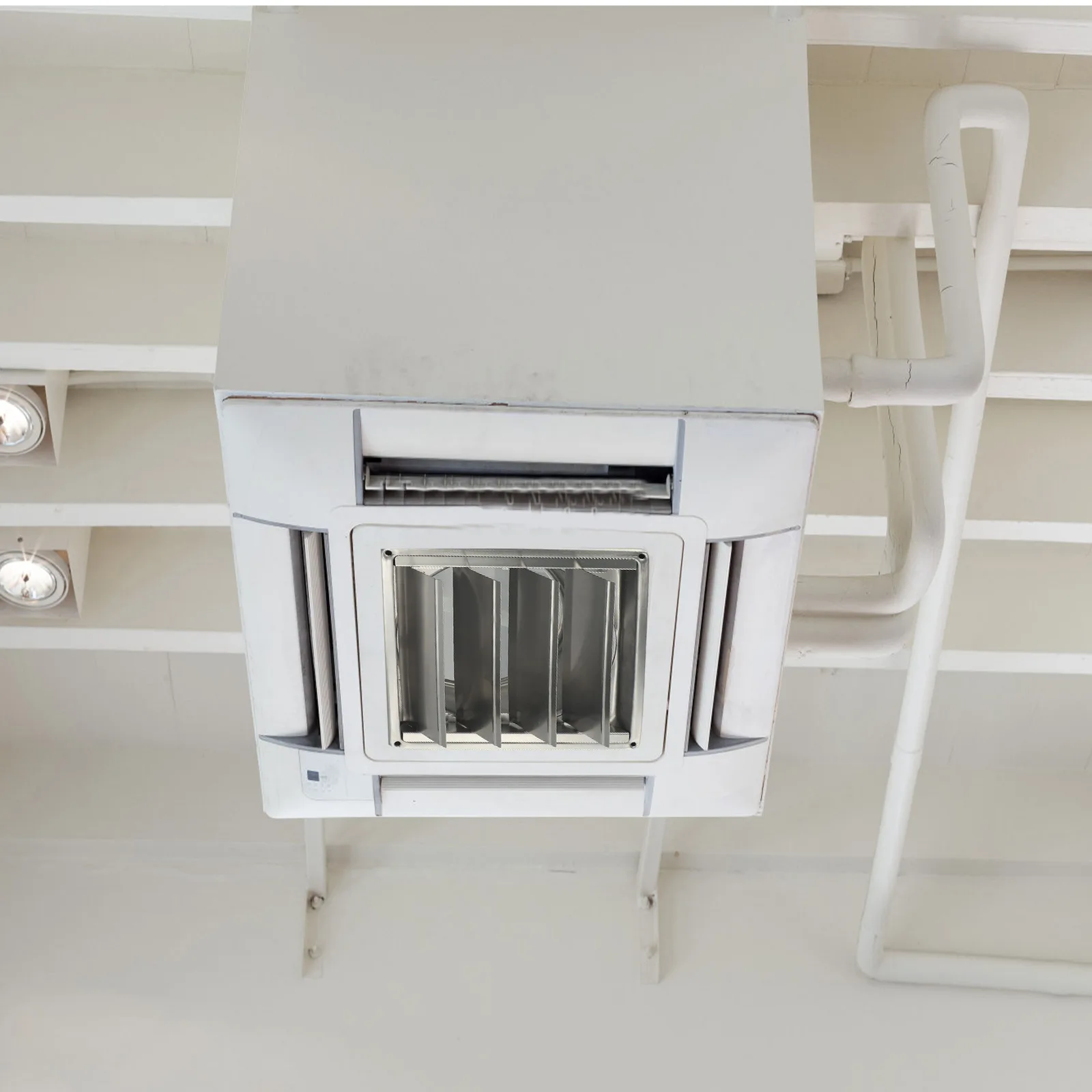 100/125/150mm Stainless Steel Air Vent Duct Grill Air Outlet Windproof Rainproof Bathroom Gravity Wall Vent Grille