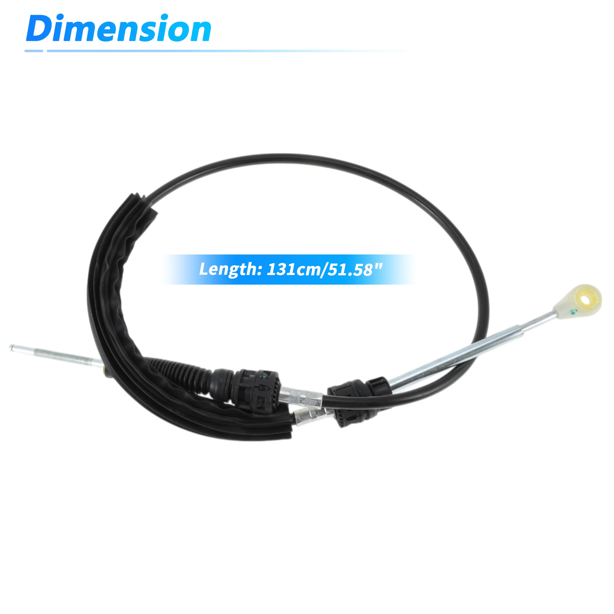 UXCELL No.1J0711265K Manual Trans Gear Shifter Cable for Volkswagen Beetle Golf Jetta - view 6