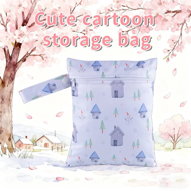 

Multi functional baby dry and wet bag - waterproof and reusable, suitable for mothers, very suitable for children's products