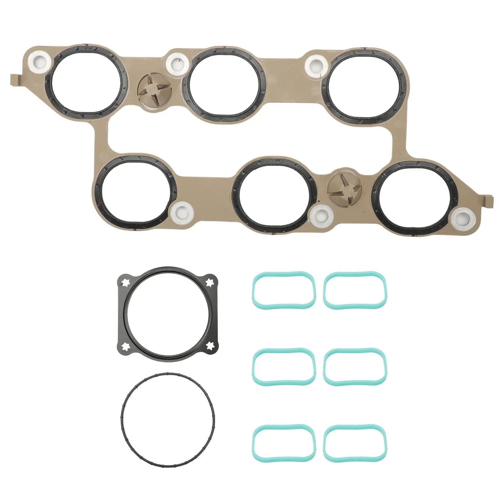 MS972401 MS19932 Lower Upper Intake Manifold Gasket Set For Chevy Camaro Caprice Colorado Equinox Cadillac ATS CTS SRX XTS GMC