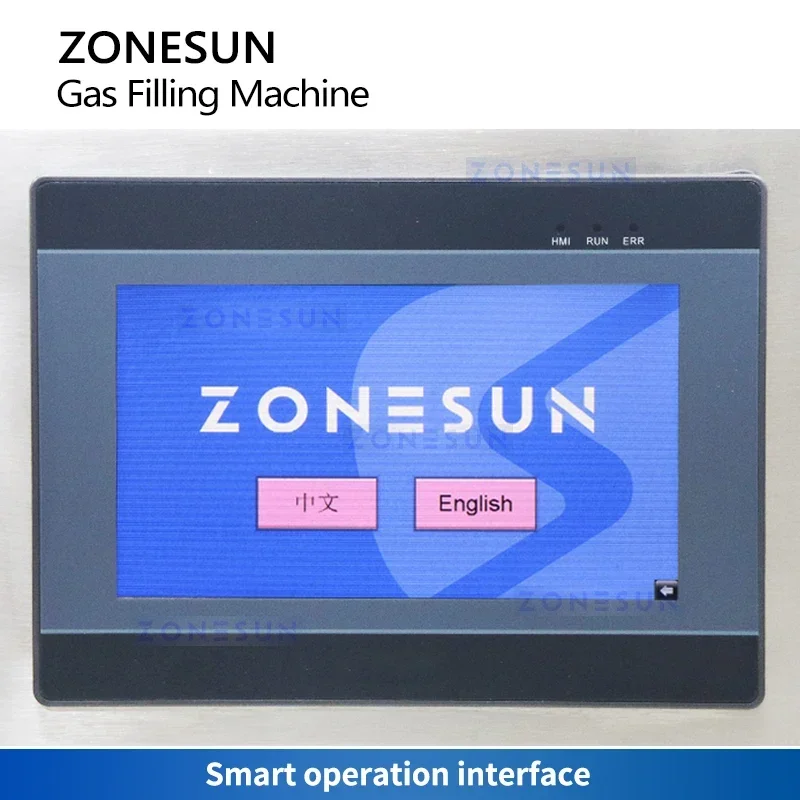 Zonesun CO2 Cilindro Máquina de embalagem de nitrogênio Soda Jice Maker Equipamento Máquina de enchimento Máquina de recarga de gás CO2 ZS-FCO2