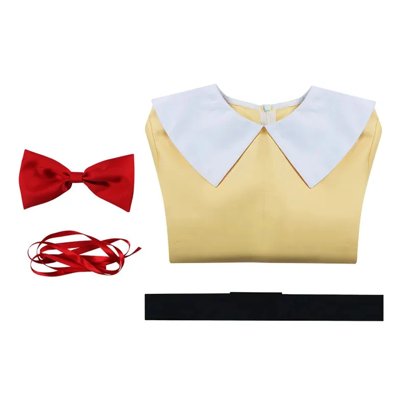 2026 Etoile Fujiko تأثيري Kawaii JK زي مدرسي شاحب أصفر تنورة طويلة القوس لوليتا Halloweena ؛ 3,v'5.t;8, #6