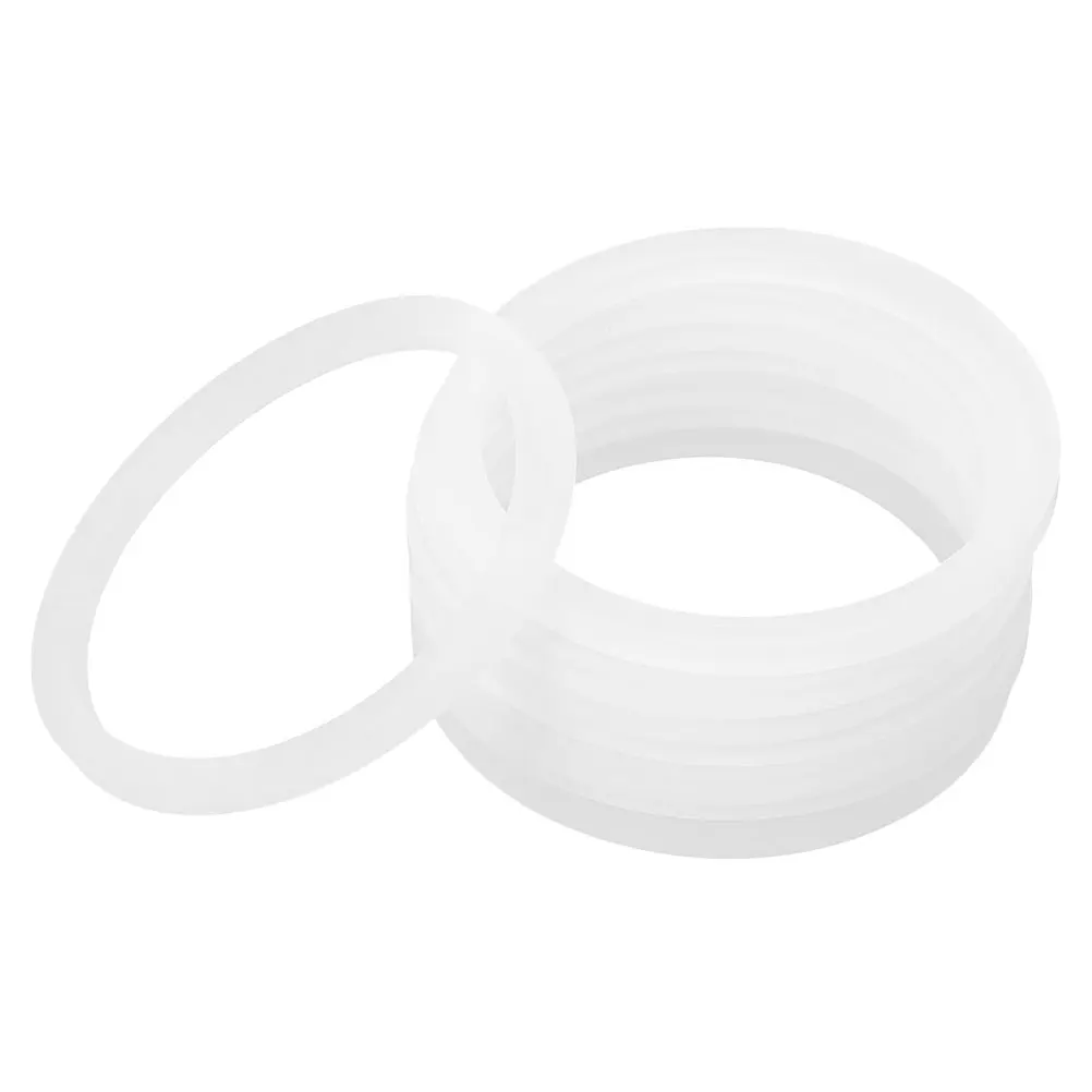 

10pcs Silicone Seal Gasket For Compressor Valve Pipe Repair Waterproof Dustproof Oil Resistant Plumbing Applications Hardware