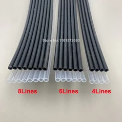 5 Meter Inkjet printer ink tube single 4 6 8 lines ways UV ink tube eos solvent printer ink hose pipe For Epson XP600 head pipe
