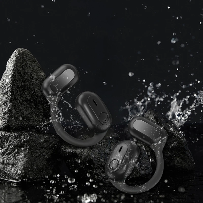 سماعات أذن لاسلكية LY7 سماعات أذن مفتوحة للاستماع السلس سماعات أذن طويلة الأمد سماعات رياضية E8BA