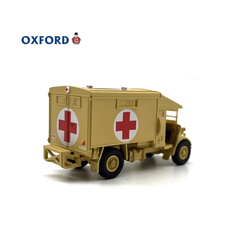 OXFORD Diecast 1:76 Scale Austin K2 Ambulance Military Alloy Retro Car Model Finished Product Simulation Toy Static Model