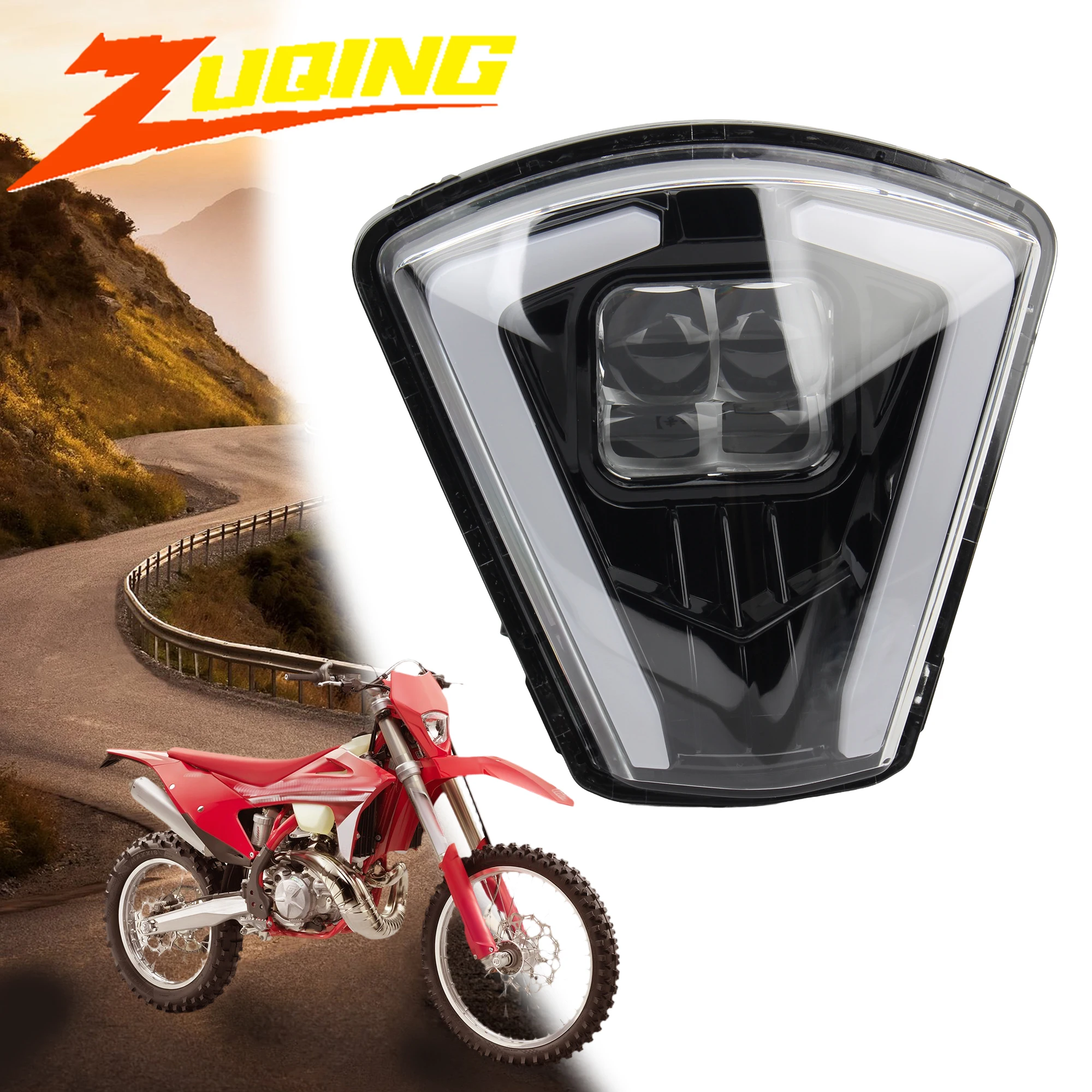 

Мотоциклетная светодиодная фара HD, фитиль для фар для GASGAS EX EC 300 350F 400F 450F 500F SM700 2024 2025, детали для модификации мотокросса