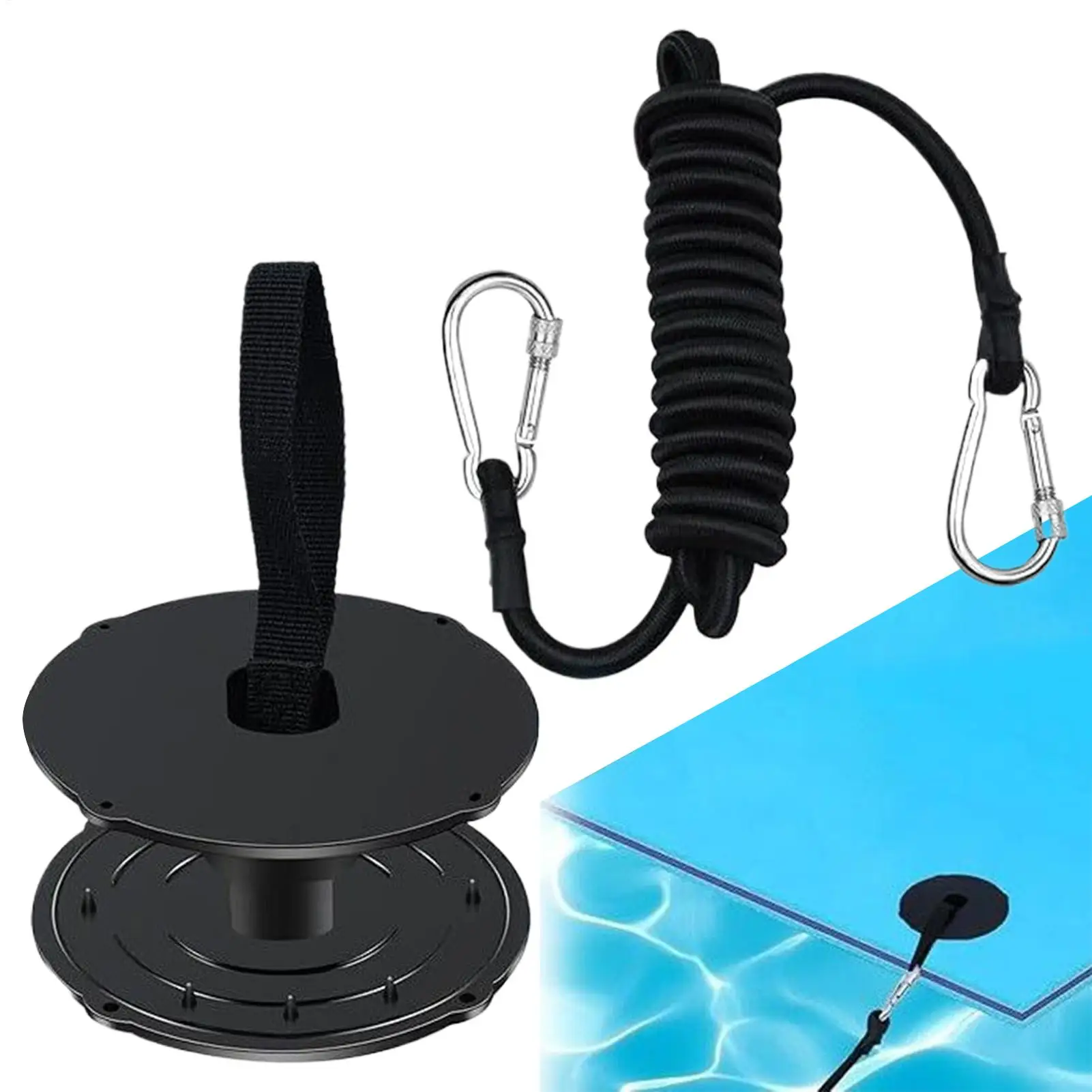 

Floating Mat Straps Tether Portable Floating Water Pad Cord Attachment Replacement Accessories Fastening Cord for Beach Lake