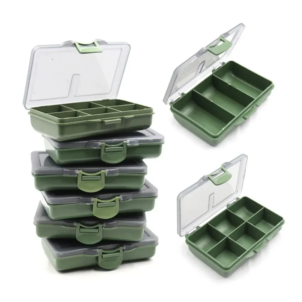 

1-8 Compartments Storage Box Carp Fishing Tackle Boxes System Fishing Bait Boxes Storage Container Portable Fishing Box