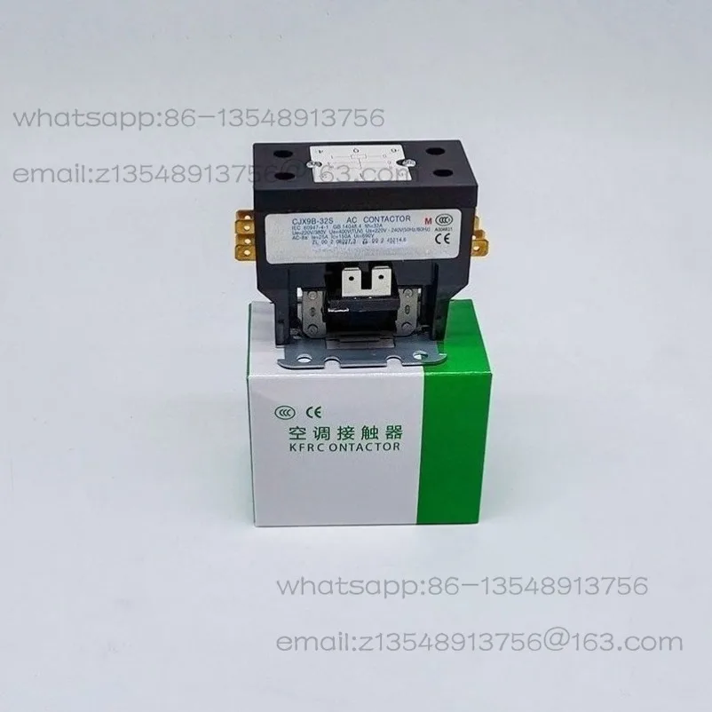 

New Air Conditioner External Unit 220V AC Contactor CJX9B-25S/CJX9-32S Single Bipolar Contactor
