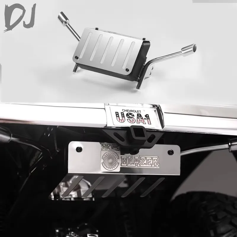 Kit de simulation de réservoir de carburant et de tuyau d'échappement pour 1/10 TRAXXAS TRX-4 K5 Blazer