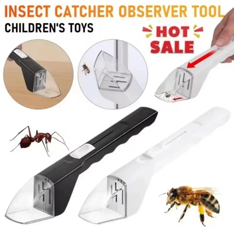 

New Portable Transparent Insect Observer Bug Catcher Bug Observer for Indoor and Outdoor Childrens Toys for Outdoor Exploration