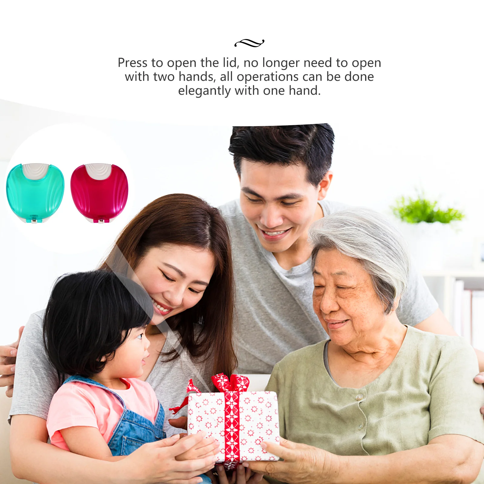 

2 шт. фиксатор, прозрачный овальный ящик для хранения зубных протезов, нескользящий дизайн, портативный контейнер для каппы для путешествий