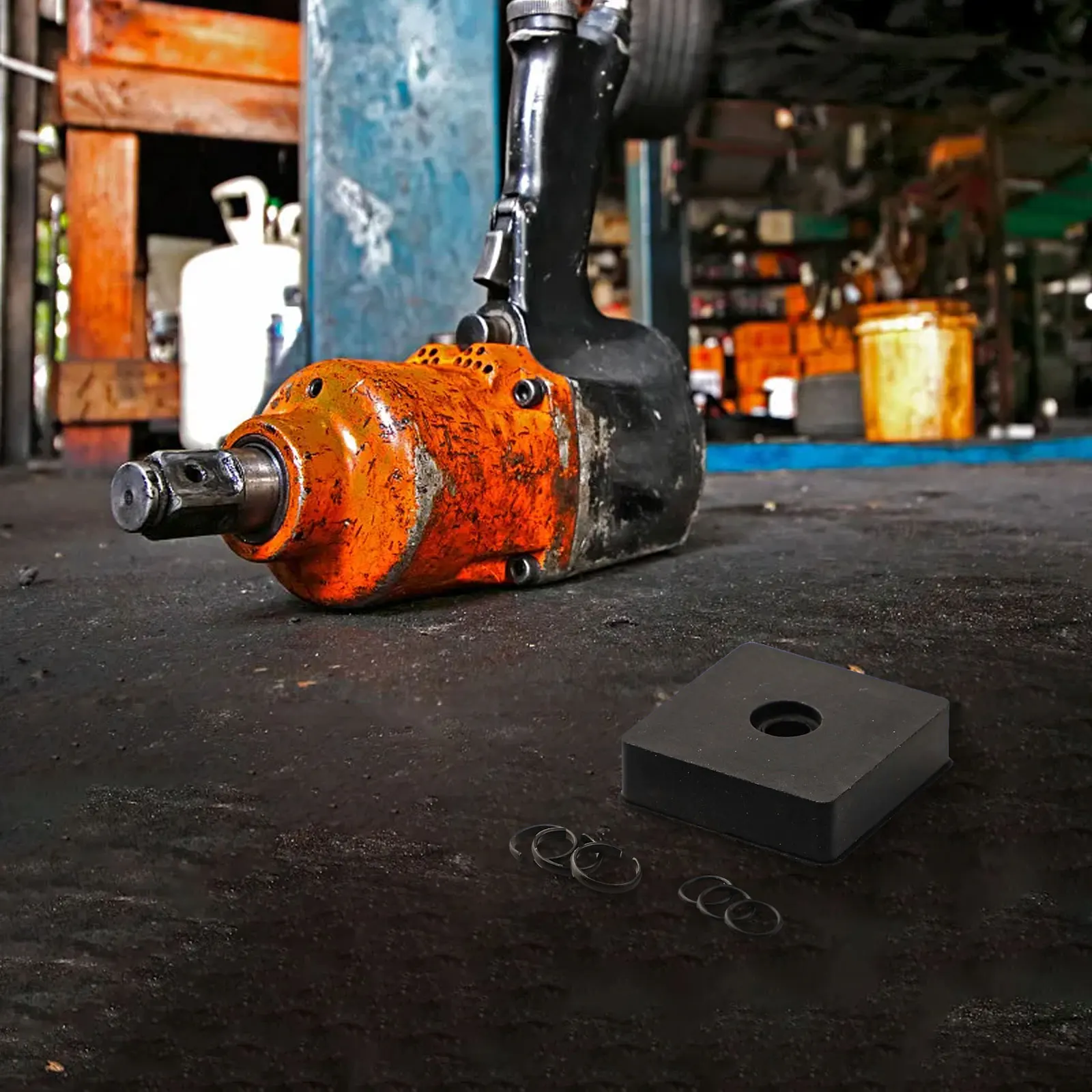 High Compatibility Anvil Install Tool Electric Wrench Ring Kit Square Drive Socket Retainer Fits Most Major Brands