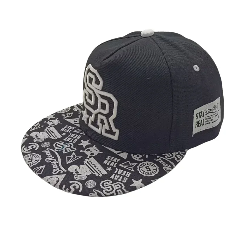 

Unisex Street Trend Printing Flat Brimmed Hat Outdoor Sports and Leisure Aunshade Dad Hat Fashion Letter Embroidery Peaked Cap