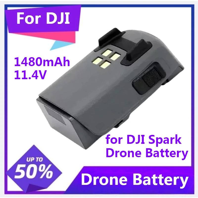 

Drone Batterys for DJI Spark Drone Battery 1480mAh 11.4V UAV Replace Accessorie Battery