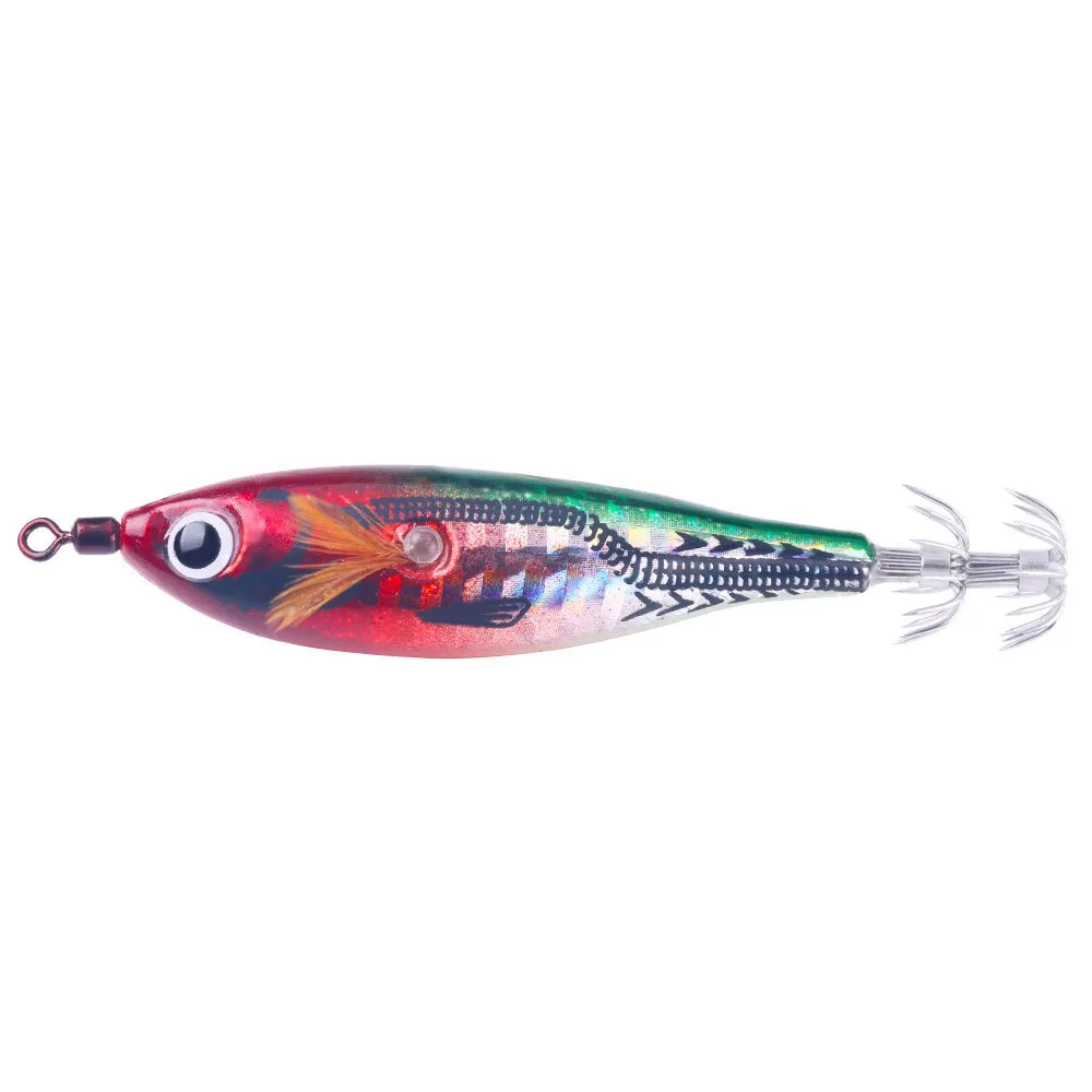 

2024 fishing tackle wood shrimp lures lead sinker jigs hook Shrimp bait Hook 7.8CM-5.5G octopus lure simulation