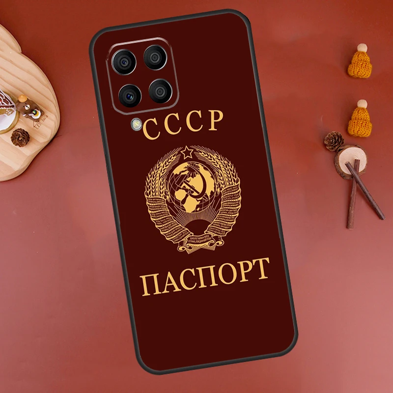 Soviet Union USSR Flag Case For Samsung Galaxy M54 M34 M14 M20 M21 M51 M12 M32 M52 M13 M23 M33 M53 M31s M30s Cover