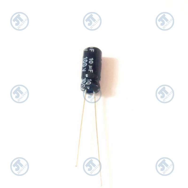 20pcs 10uF100V 100V10uF 10MFD 100WV 5*11mm Radial Aluminum Electrolytic Capacitor