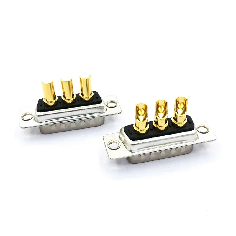 مقبس لحام من النوع المطلي بالذهب ، موصل تيار عالي ، لحام طاقة عالية ، محول ، 3W3 ، 40A ، DB3 ، 20