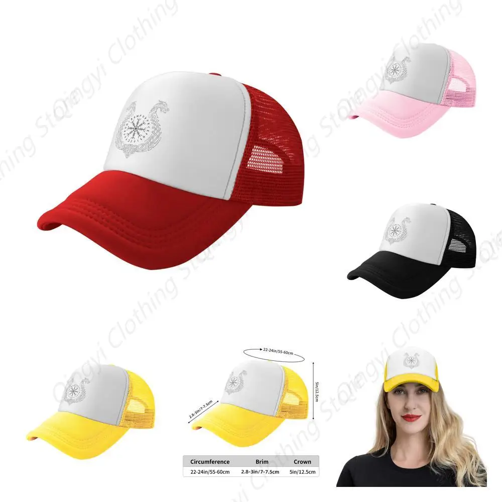 Sandwich Cap Baseball Hat Adjustable Fashion Outdoors Warship Casquette Unisex Red