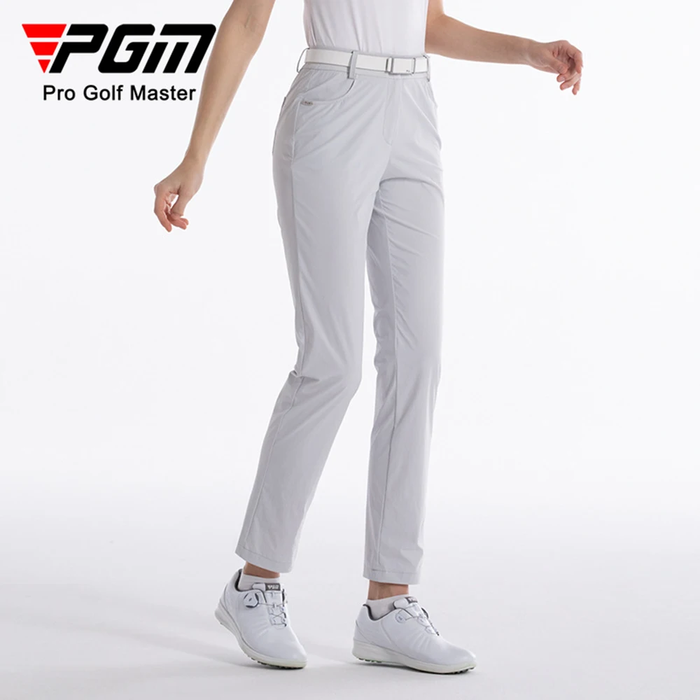 PGM Women's Golf Pants - Spring/Summer Sports Pants, Golf Clothing, Back Waist Features