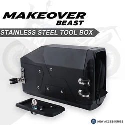 Fit For BMW R1250GS Adventure 2024 Motorcycles Stainless steel Tool box water proof R1200GS LC ADV GS1250 R 1250 GS Storage Case