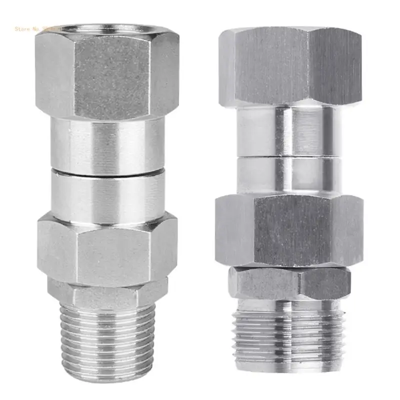 

3/8 Inch NPT Male Thread Fitting/M22 14mm Joint Metal Quick Connector Anti Corrosion Pressure Washer 1pc Dropship