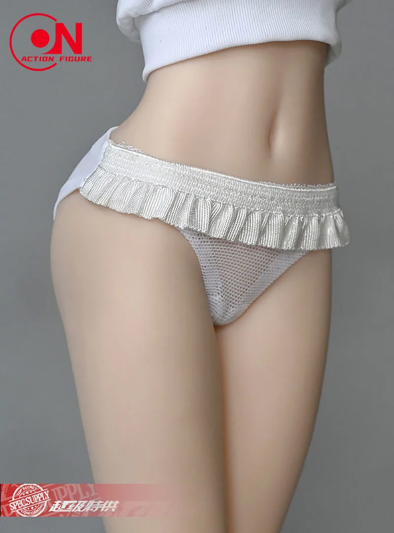 1/6 calcinha de renda feminina cuecas roupas acessórios modelo caber 12 ''soldado figura ação corpo bonecas brinquedo