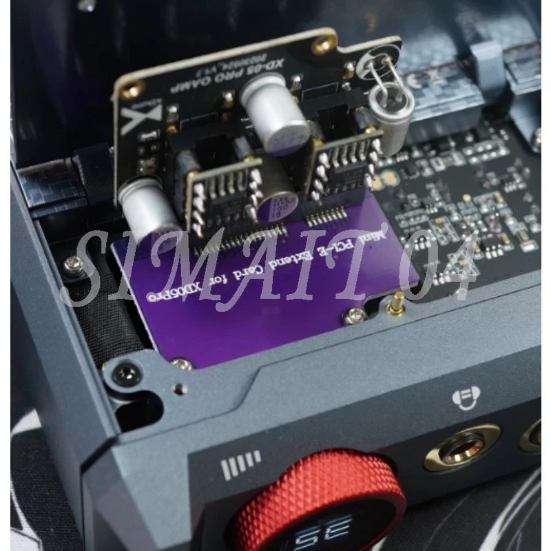 لوحة أمبير لسماعات الرأس OAMP - بطاقة تمديد PCI-E صغيرة لـ Xduoo XD-05Pro (بدون Op Amp)