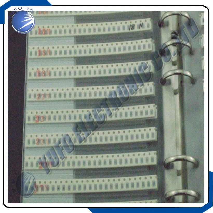 Free Shipping One Lot 1206 SMD Chip Inductor Assortment Booklet Kit 34 value total 3400pcs sample book