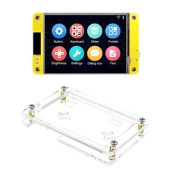 D7YC ESP32 Development Board Acrylic Case for 2.8 Inch Display Screen LCD TFT Module with Touching for LVGL ESP32S3
