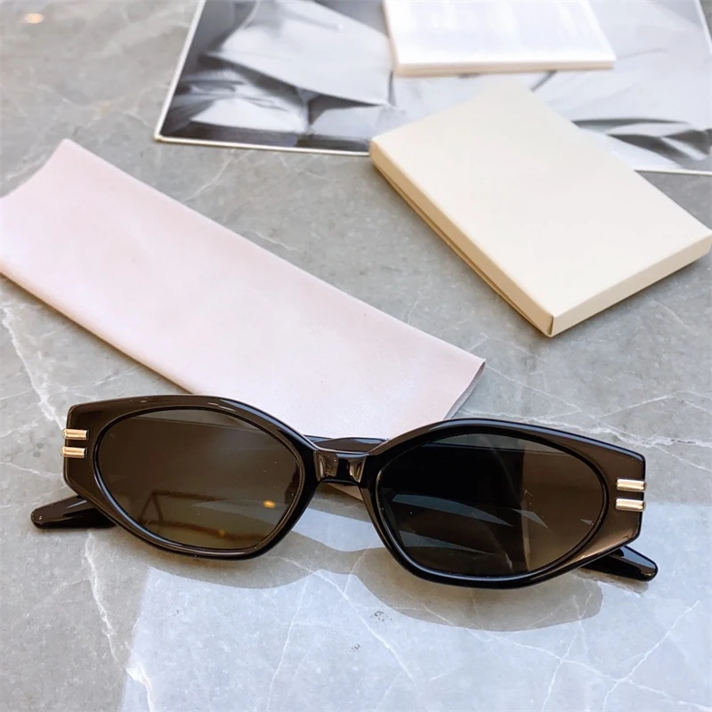 

Новинка 2024, корейские Солнцезащитные очки для мужчин и женщин, ацетатные винтажные круглые Роскошные брендовые солнцезащитные очки с призраками, модные очки