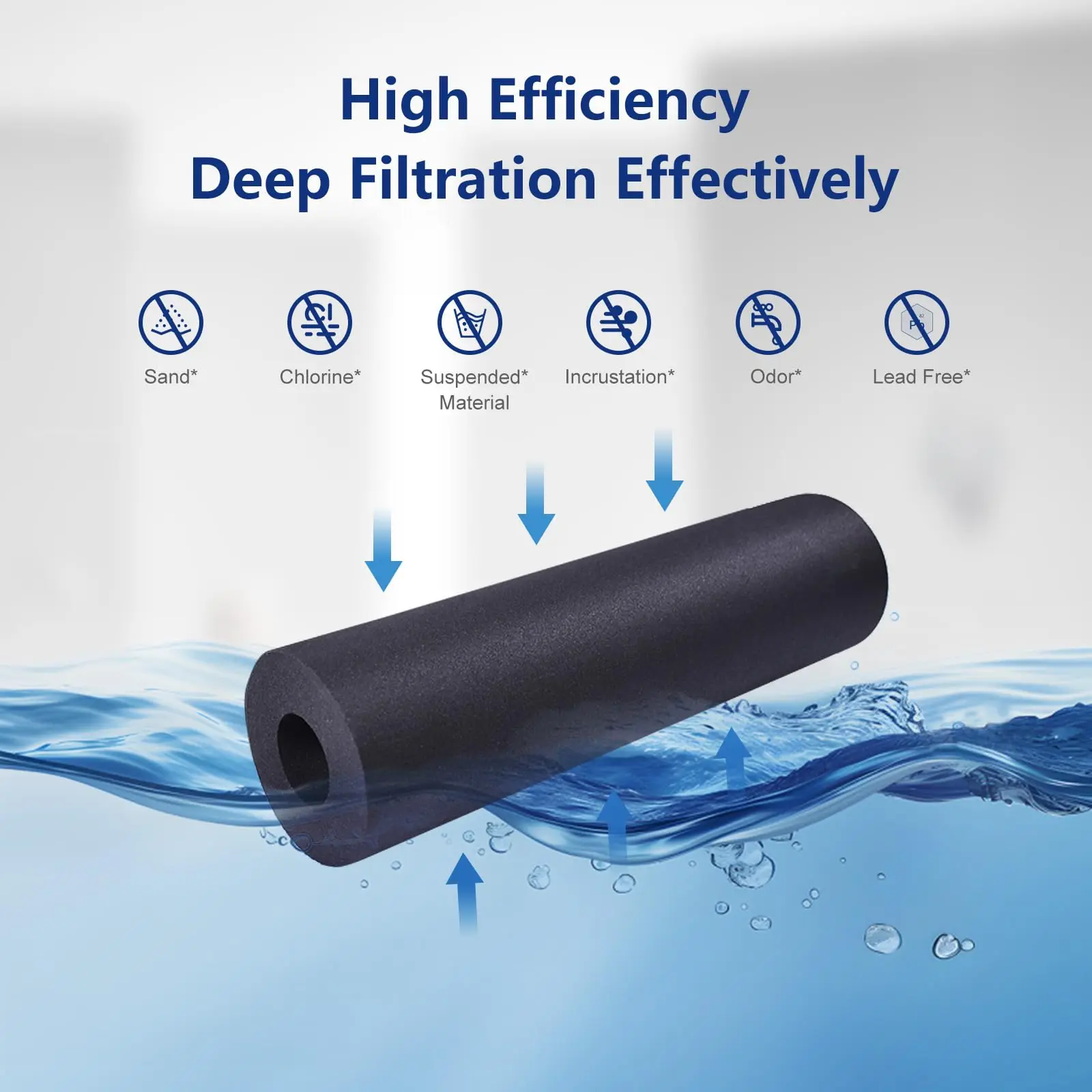 10-1 szt. Filtr do kawy do maszyny Delonghi filtry wody do ekspresu do kawy DLSC002 pasujące do Delonghi 5513292811 ,CFL-950,SER3017