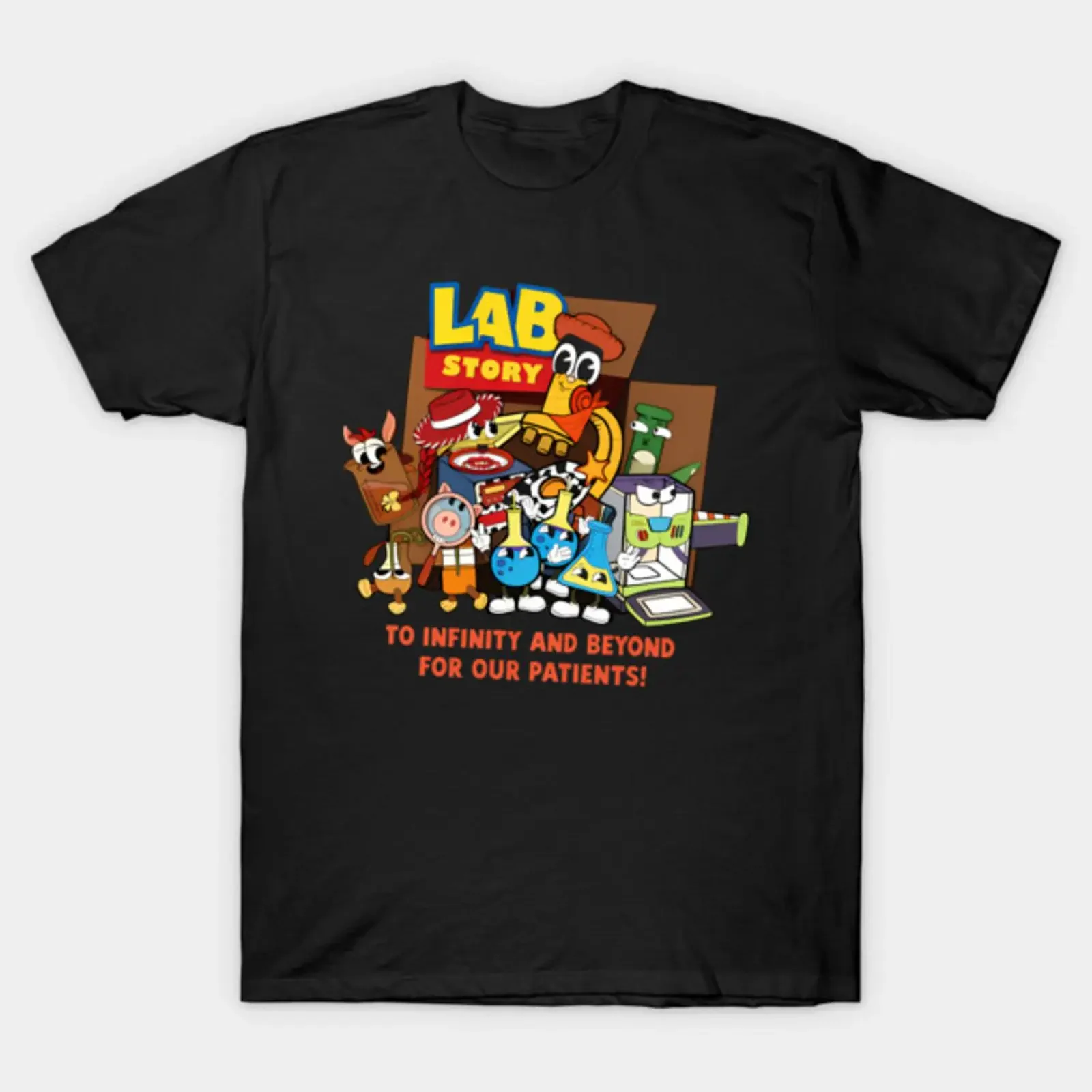 Lab Story Week 2026 Medical Laboratory Technician Team T Shirt vintage Washed fashion Breathable streetwear Stylish graphic