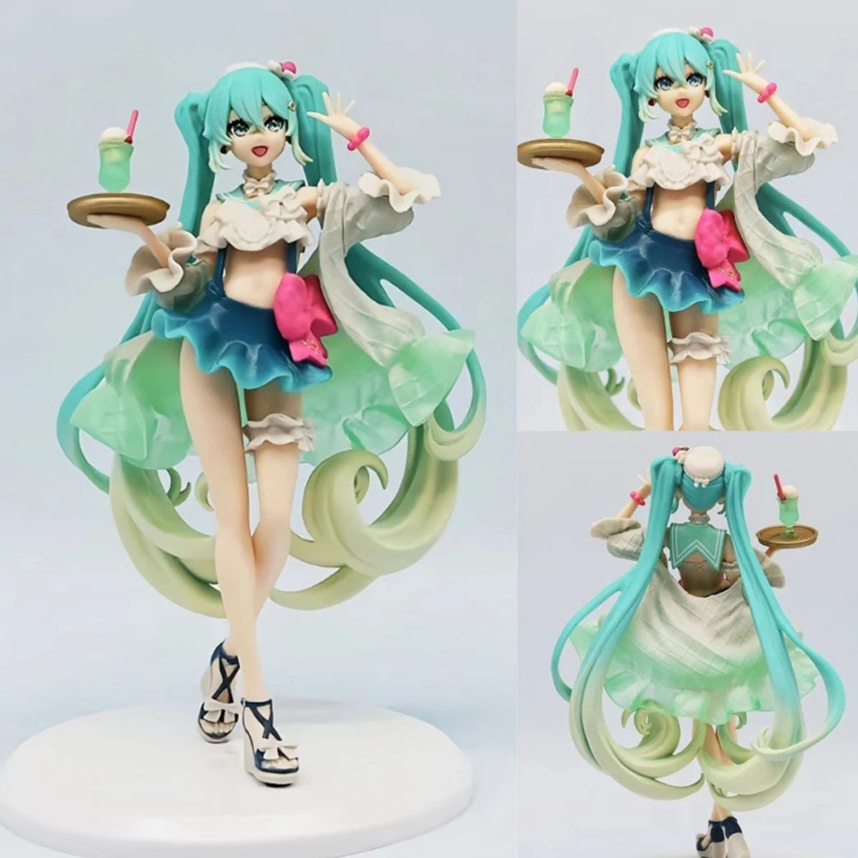 original-judai-furyu-exceed-pvc-action-figure-criativo-vocaloid-hatsune-miku-melon-soda-float-brinquedos-boneca-modelo-em-estoque