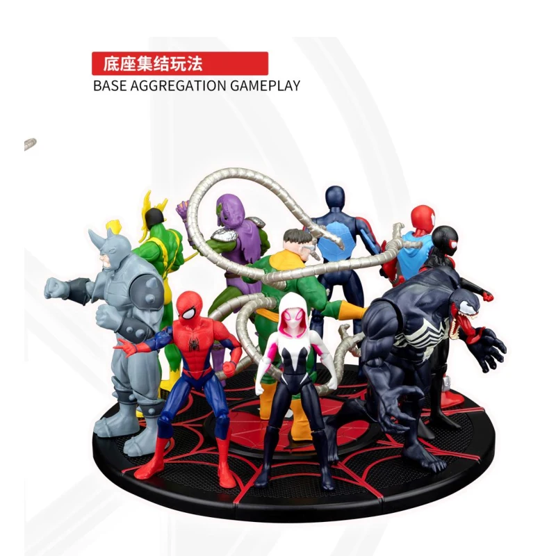 ZD Toys Avengers Legends Iron Man Spider Man Thor Captain America Thanos Hulk War Machine Actionfiguren Gif – Detail 1