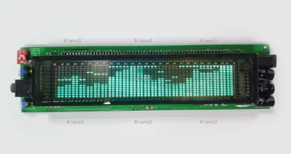 VFD2515 Voice-Activated Pickup Music Spectrum Display, 5-12V Audio Atmosphere Level Jumping Light