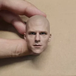 1/6 Scale Lex Luthor Head Sculpt Bald head Carving Model Fit 12'' Male Soldier Action Figure Body Dolls