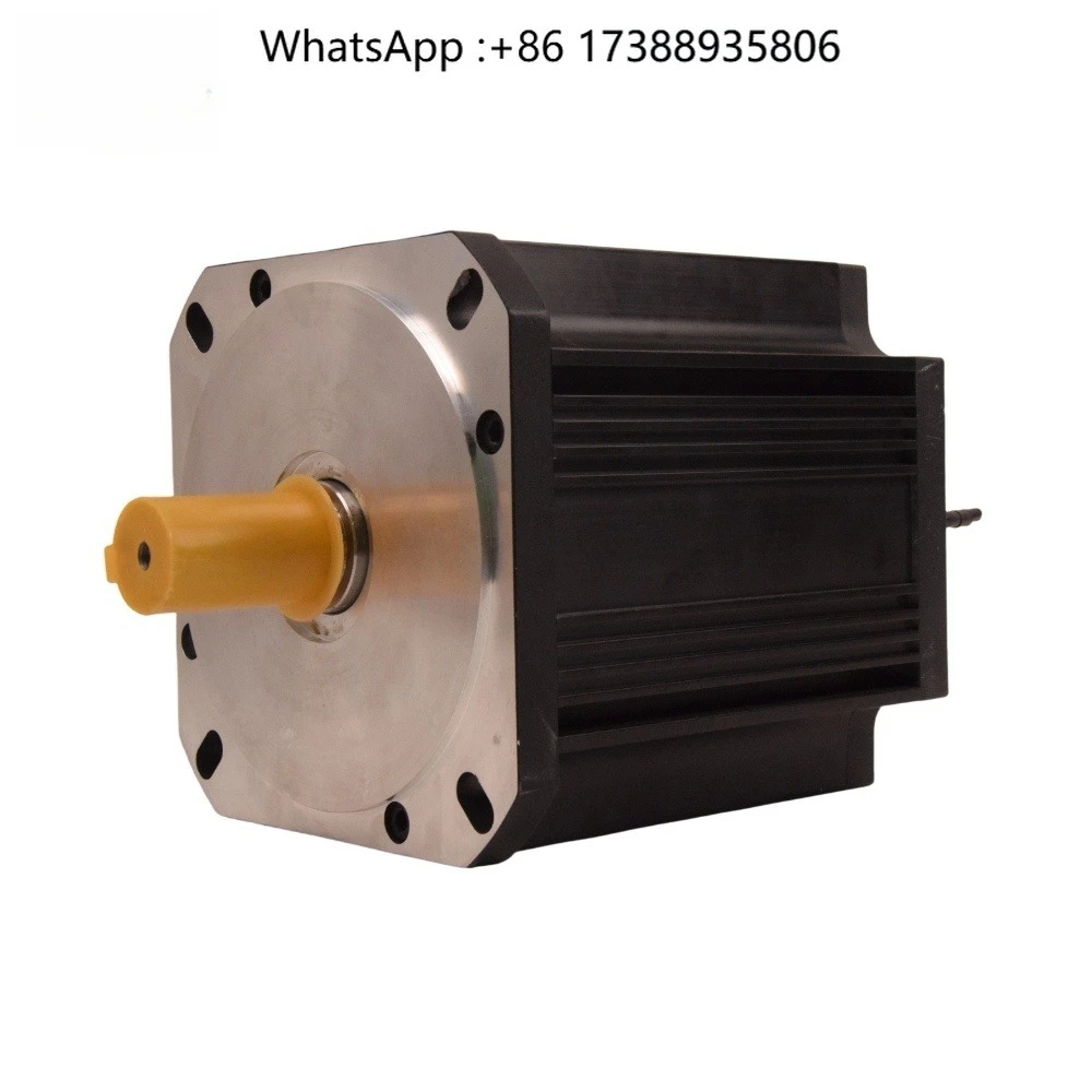 96V 10KW Brushless DC Servo Motor PMSM DC Motor With Incremental Encoder