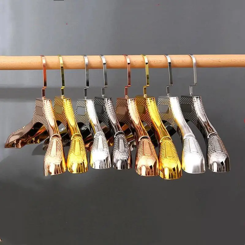 1Pc 4/5CM Wide Shoulder Clothes Hangers Suit Hanger With Notch Household Non-slip Clothes Drying Rack For Sweater Pants
