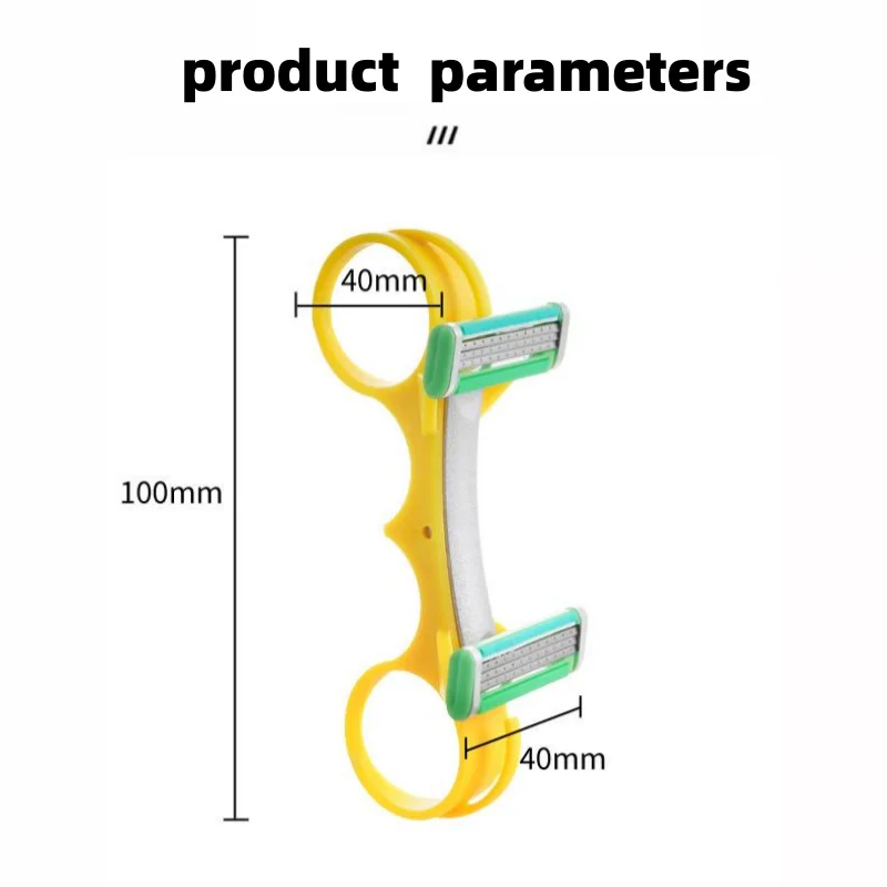 ماكينة قص شعر الرأس الأصلع السريعة - أداة العناية بالشعر المنزلية الإبداعية للرجال، جهاز حلاقة الرأس الأصلع المحمول