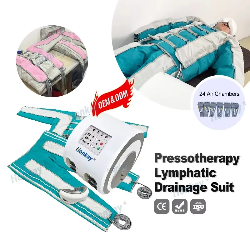 Full Body 3 in 1 Pressotherapy Massage Suit Pants Leg Massage Slimming Pressotherapy Lymphatic Drainage Equipment