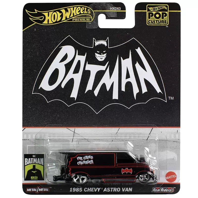 Original Hot Wheels Premium Car Pop Culture Boys Toy 1/64 Diecast Audi RS Avant Corvette The Dark Knight Batmobile Chevy Turtles