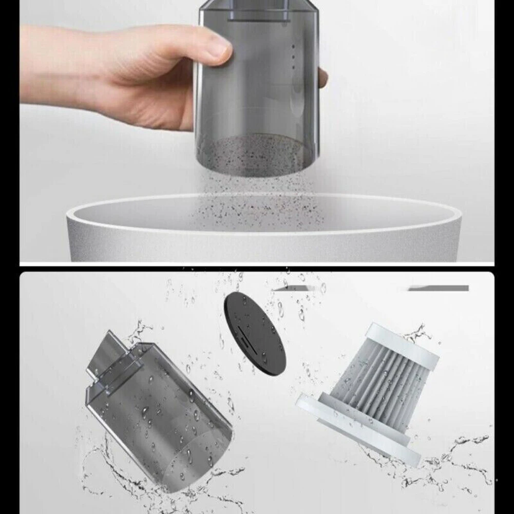 مكنسة كهربائية صغيرة محمولة ، طاقة عالية ، إزالة غبار قوية ، أداة تنظيف منزلية تلقائية للسيارة ،