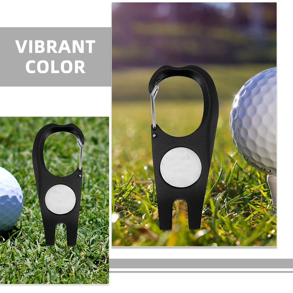 2 قطعة أداة جولف ديفت خفيفة الوزن مقاومة للاهتراء شوكة إصلاح ديفت مع تصميم مدمج لسهولة دورة الجولف