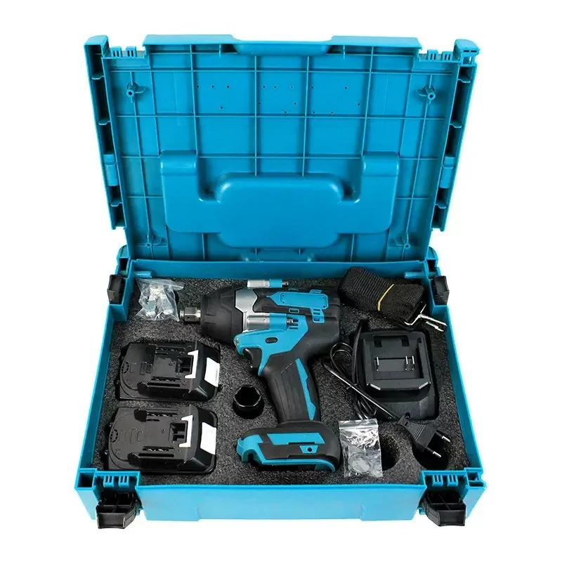 

High Torque Heavy Duty Brushless Wrench 1/2" Rechargeable Cordless Electric Impact Wrenches For Truck Tires Repair